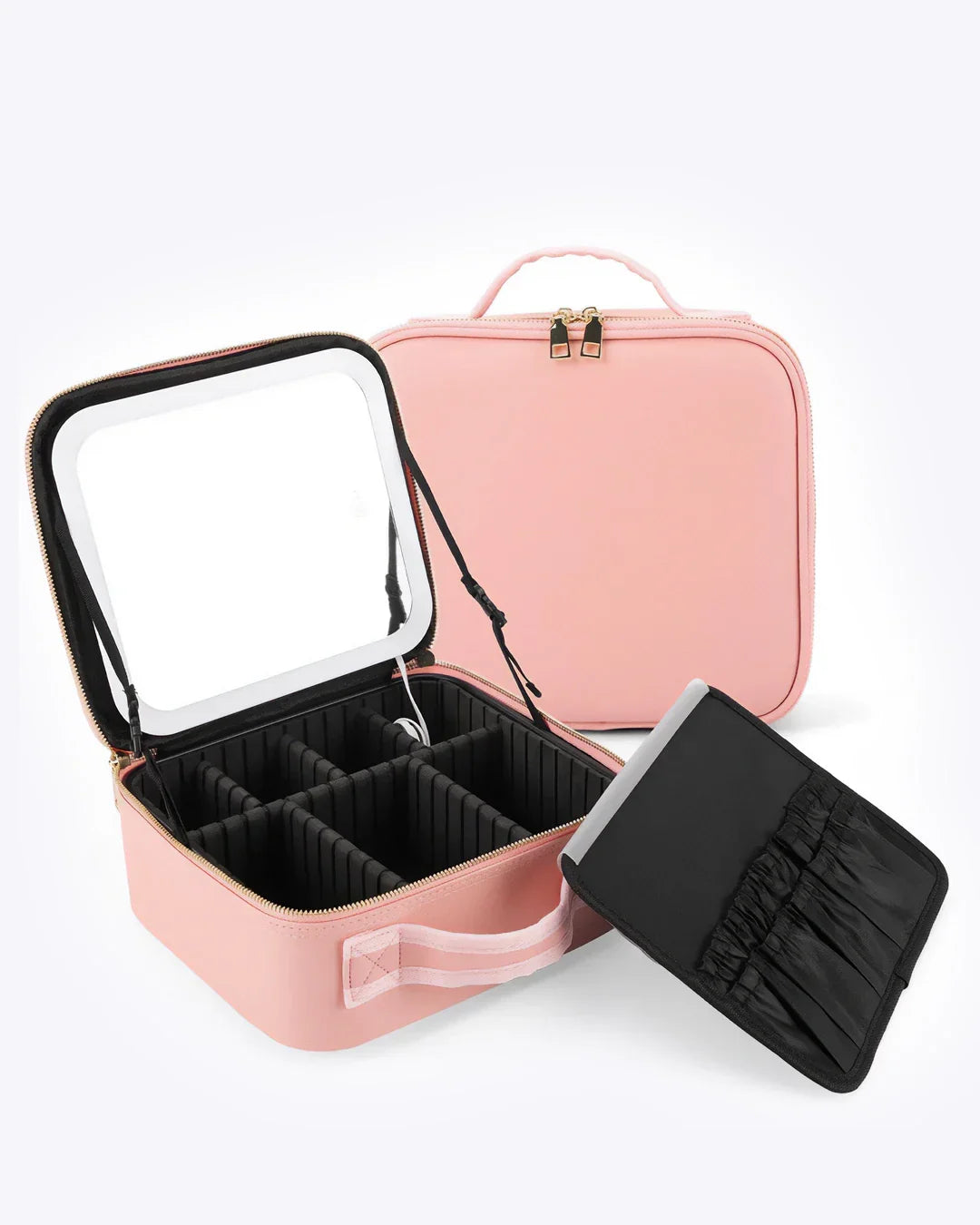 LED Travel Makeup Case with Mirror