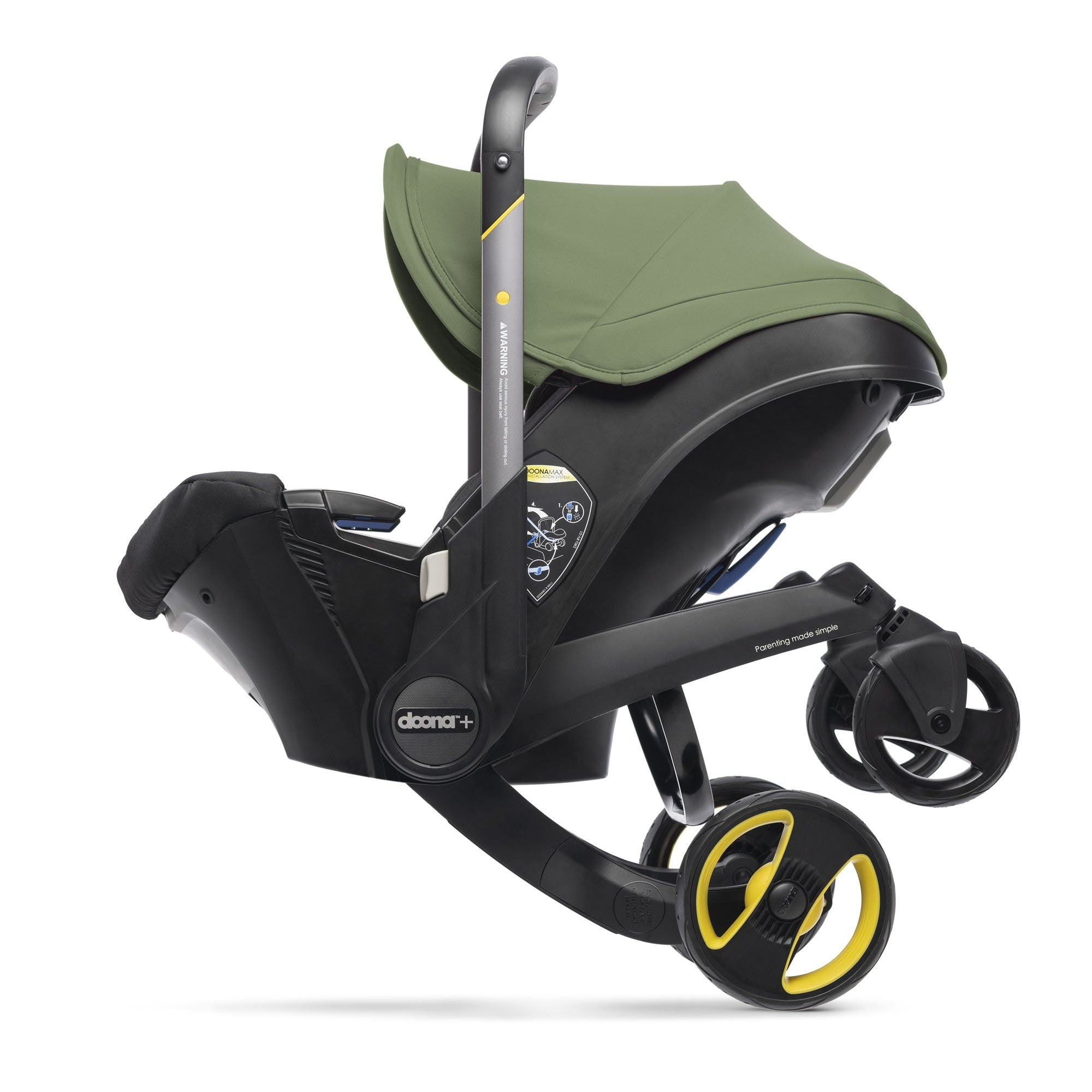 Doona+ Car Seat & ISOFIX Desert Green