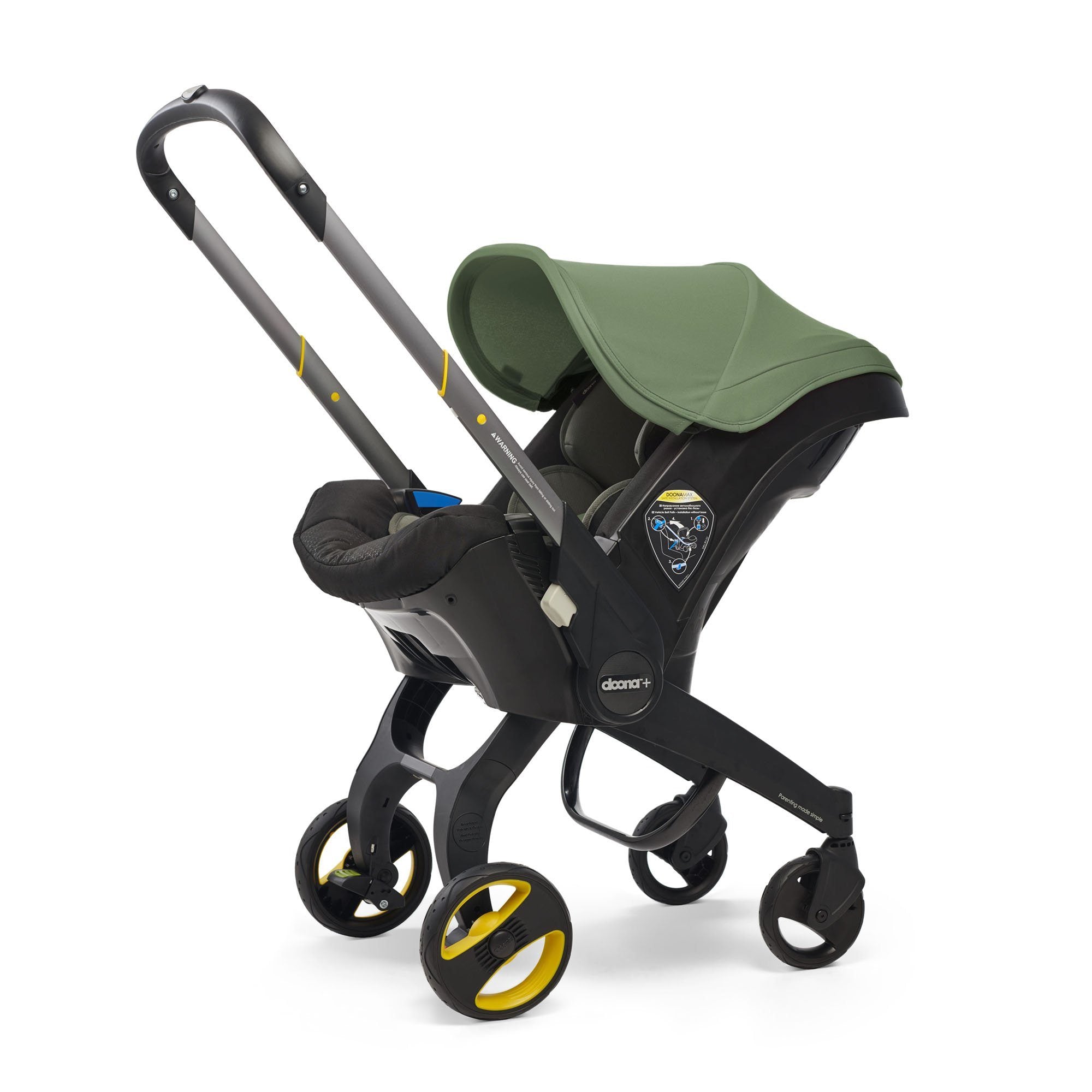 Doona+ Car Seat & ISOFIX Desert Green