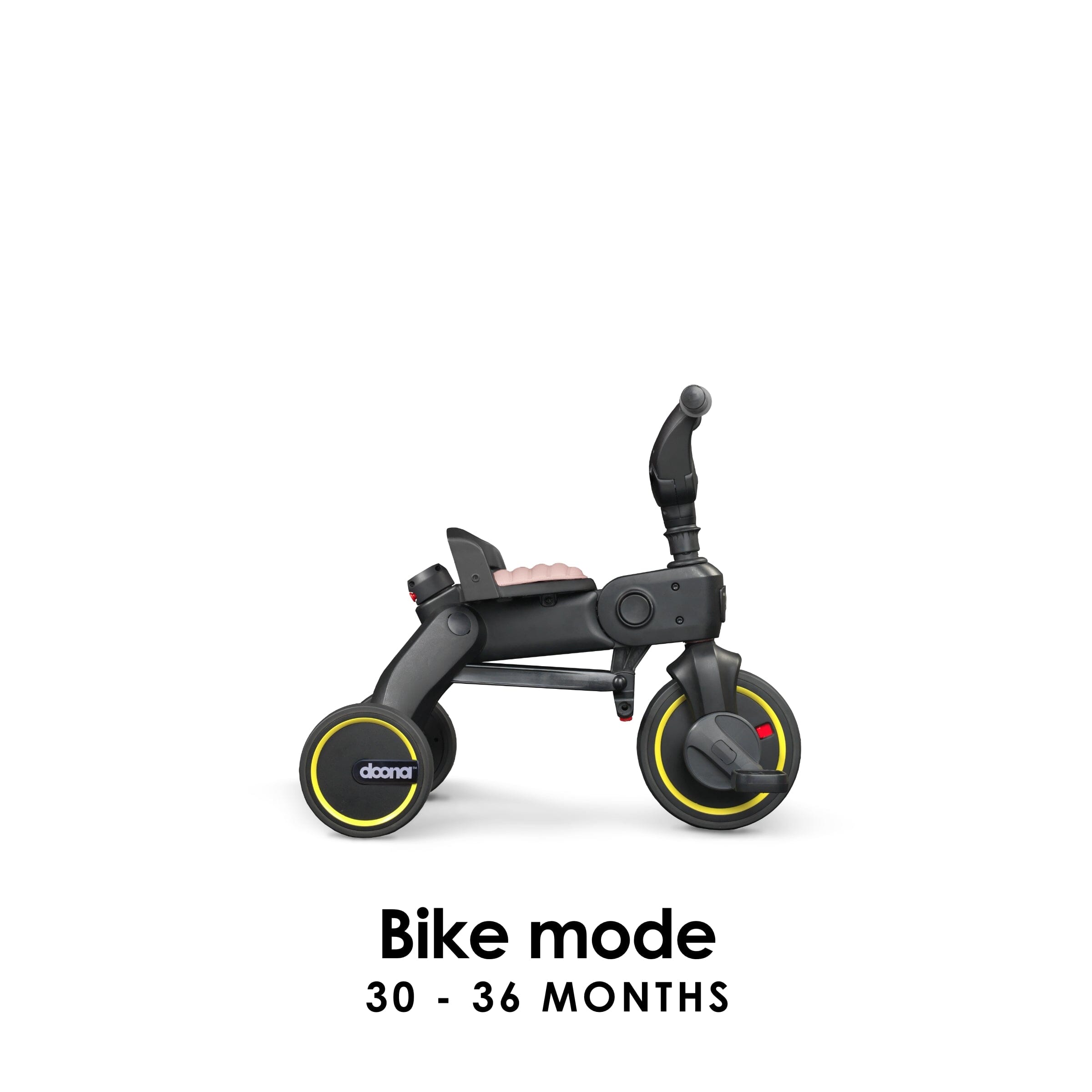 Doona Liki Trike S1 Blush Pink Compact Foldable Tricycle