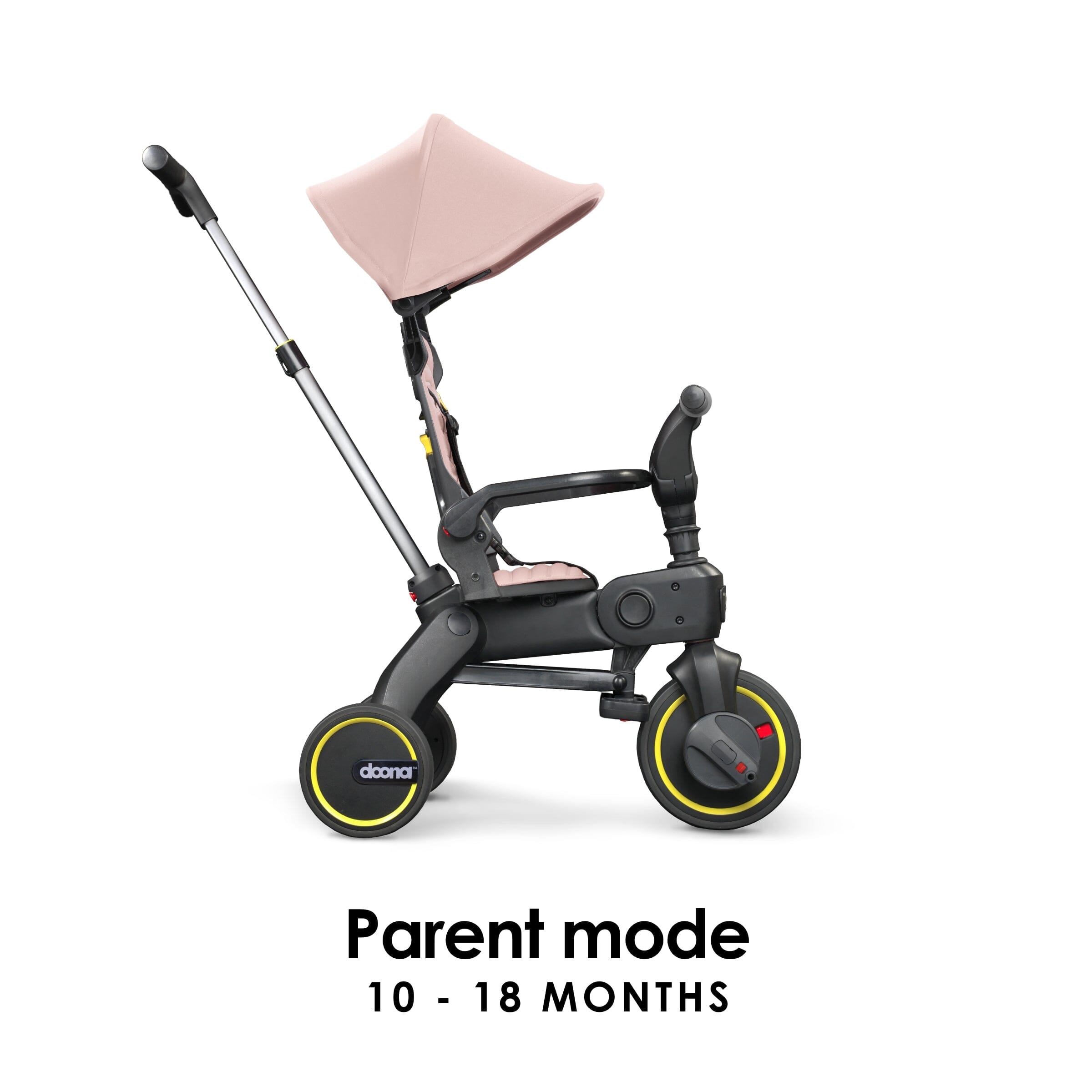 Doona Liki Trike S1 Blush Pink Compact Foldable Tricycle
