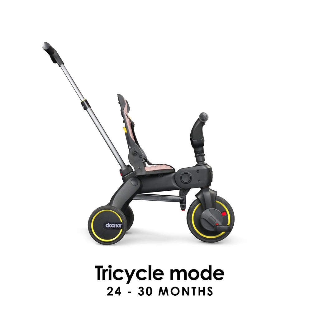 Doona Liki Trike S1 Blush Pink Compact Foldable Tricycle