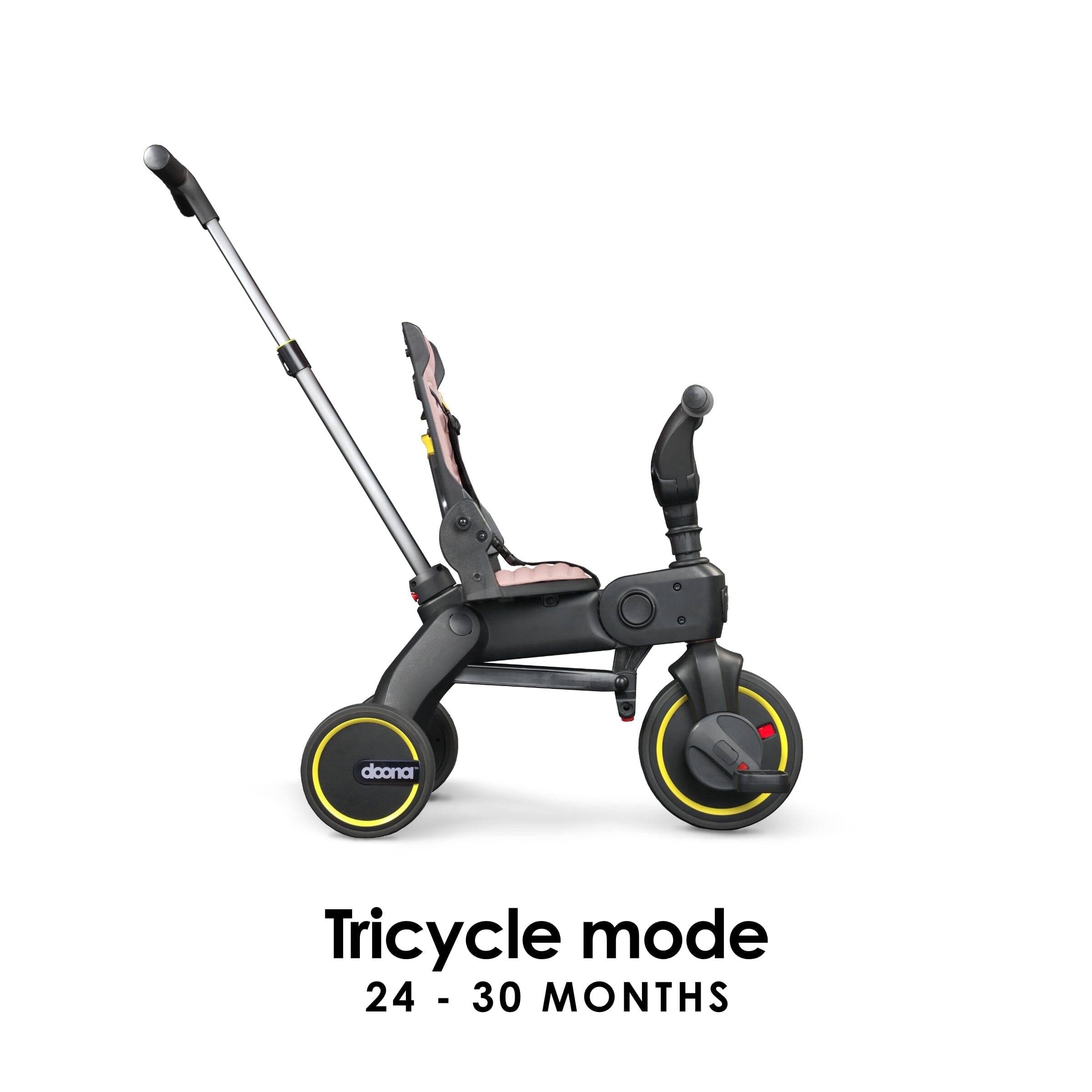 Doona Liki Trike S1 Blush Pink Compact Foldable Tricycle