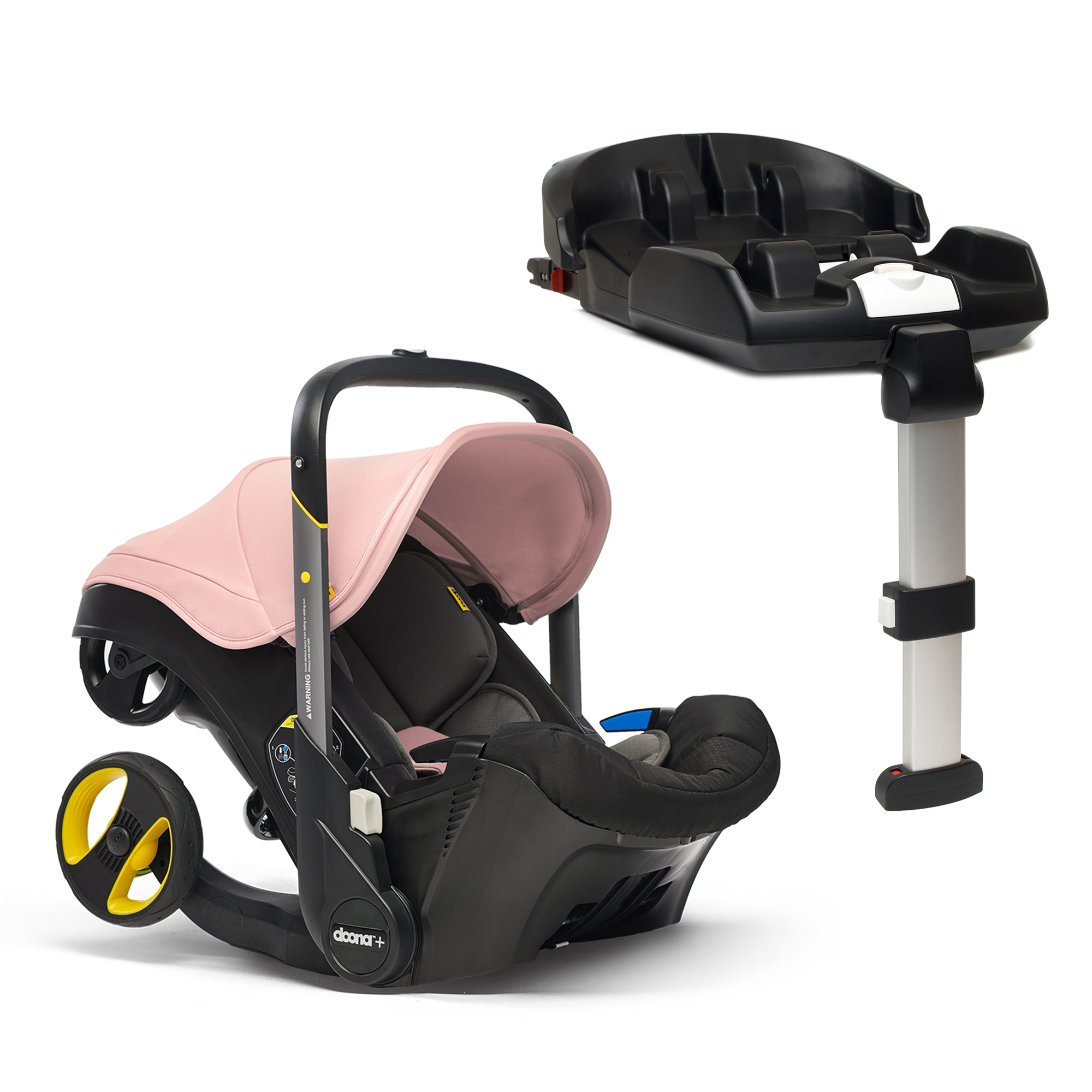 Doona+ Car Seat & ISOFIX Blush Pink