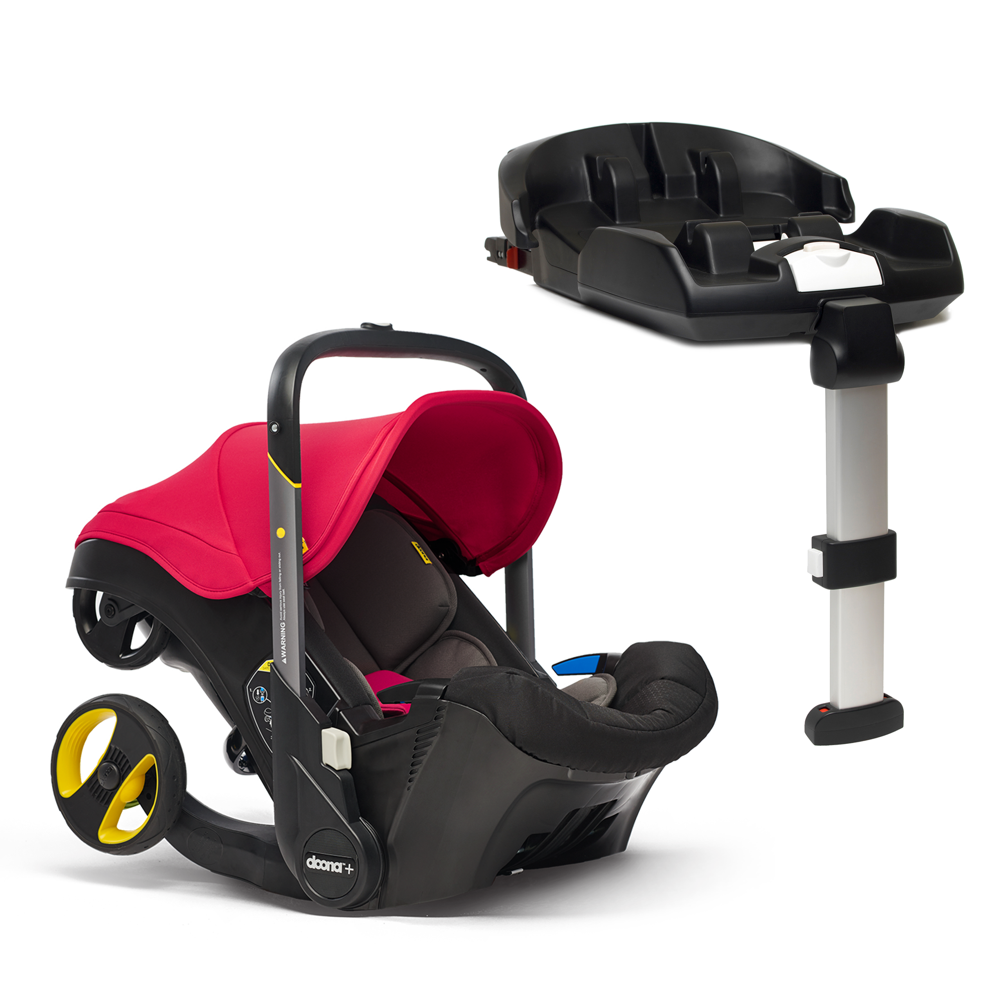 Doona+ Car Seat & ISOFIX Flame Red