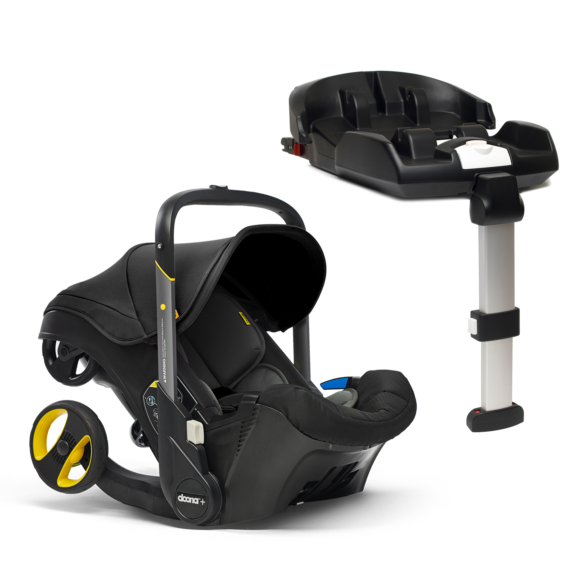 Doona+ Car Seat & ISOFIX Nitro Black