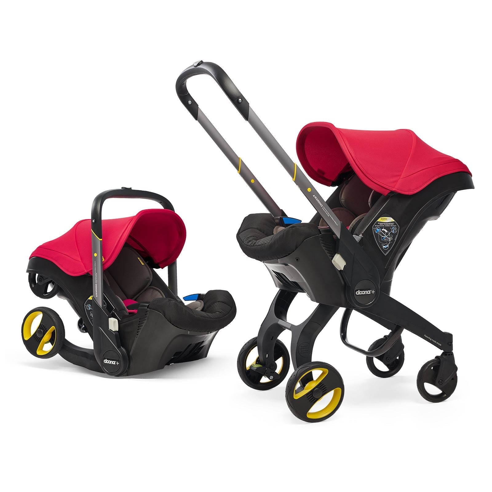 Doona+ Car Seat & ISOFIX Flame Red