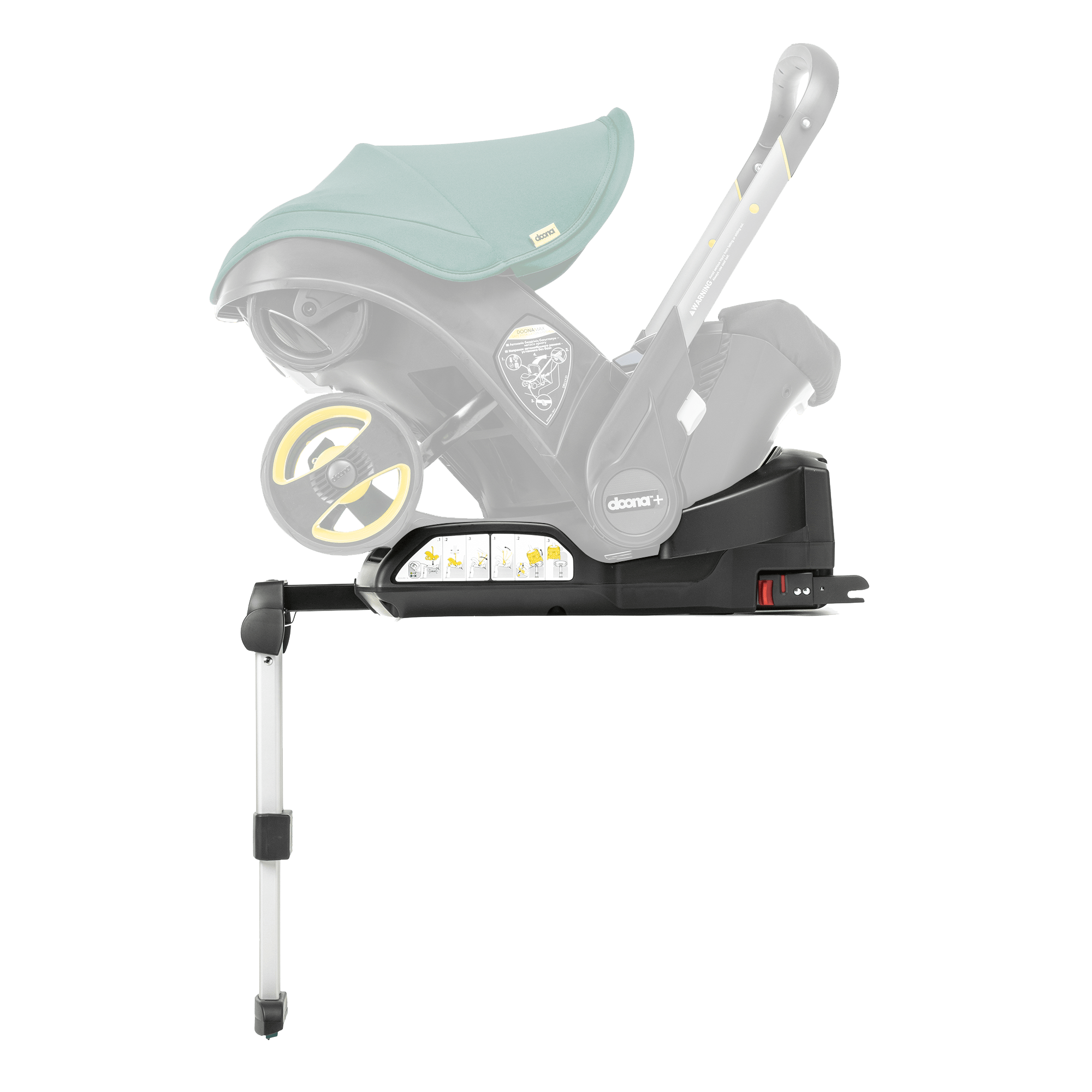 Doona+ Car Seat & ISOFIX Desert Green