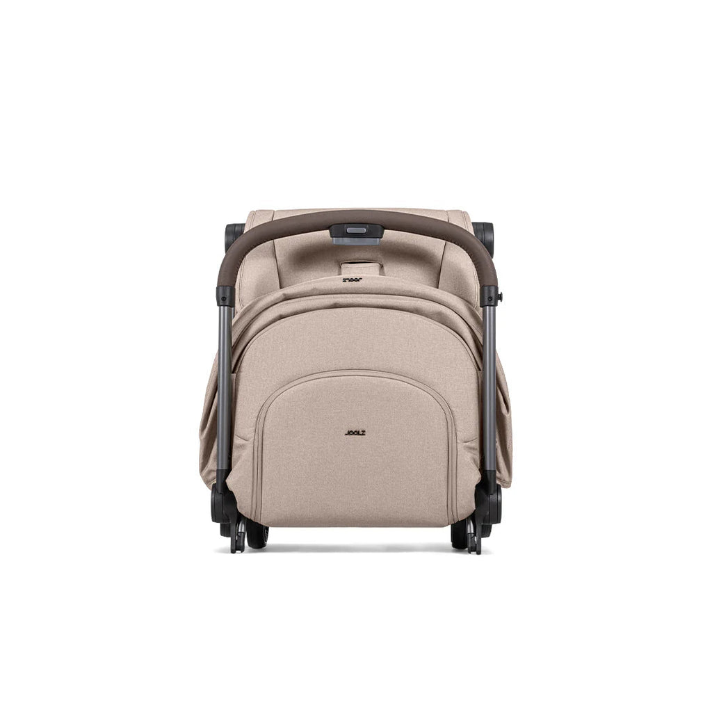 Joolz Aer2 Travel Stroller – Sandy Taupe Lightweight One-Hand Fold Pushchair